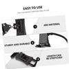 Angoily Rotating Tablet and Phone Tripod Adapter Clip Holder for Monopods Tripods and Multi-Functional Phone Stand for Outdoor Photography view 3