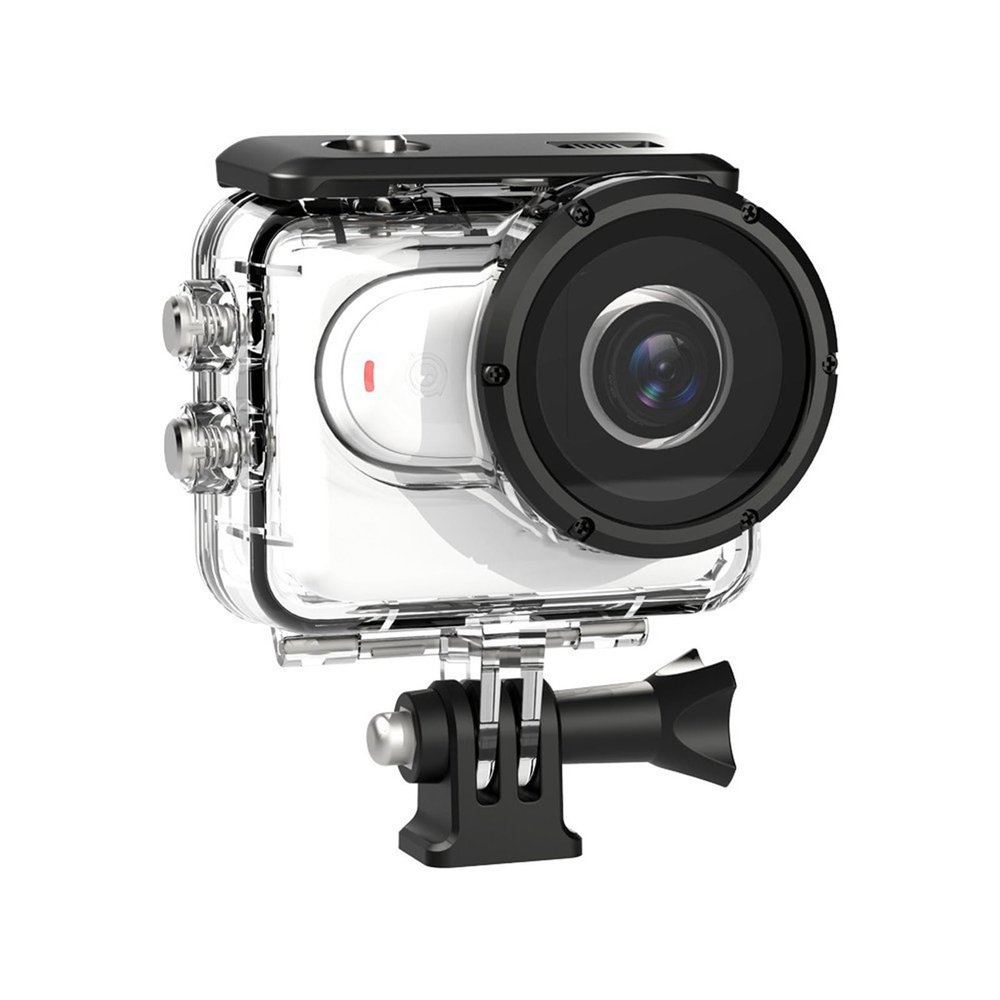 DirectNine Basics 60M/197FT Dive Case Compatible for Insta360 GO 3S/GO 3 Waterproof Case Protective Underwater Diving Housing Cover Shell with Bracket for Insta360 GO 3 Action Camera Accessories