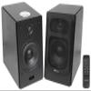 Rockville Bundle: (2) HD5B 5" 150w RMS Powered Bluetooth Bookshelf Home Theater Speakers Bundle with (2) RHSB8 Wall Mount Swivel Home Theater Bookshelf Speaker Brackets (4 Items) view 1