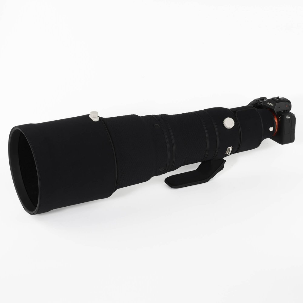 CHASING BIRDS Lens Camouflage Waterproof Coat for Olympus 150-400mm F4.5 TC1.25x is PRO Rainproof Lens Protective Cover Version IV (Classic Black, with 2.0X TC (MC-20))