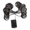 KONTONTY 1pc Halloween Skull Light String Led Decor Illumination for Halloween Atmosphere Fun Portable Design for Use view 1