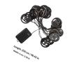 KONTONTY 1pc Halloween Skull Light String Led Decor Illumination for Halloween Atmosphere Fun Portable Design for Use view 2
