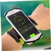 Angoily 1pc Rotation Wristband Phone Holder for Sports Running Elastic Armband Stand Compatible with Smartphones Random Color view 4