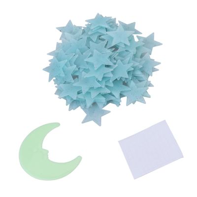 Abaodam 101pcs Glow- Dark Star Stickers Decor Night Light for Teen Girls Room Decor
