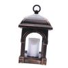 Yardenfun Solar Hanging Lantern with Flickering Candle Light Energy-Saving Outdoor Decoration Bronze Finish for Garden Patio and Indoor Use view 1