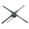3D Hologram Fan,Spinner with Bluetooth Remote ,Hologram Projector HD LED with 700 Video Library ,Holographic for Halloween (46CM) view 3