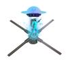 3D Hologram Fan,Spinner with Bluetooth Remote ,Hologram Projector HD LED with 700 Video Library ,Holographic for Halloween (46CM) view 4