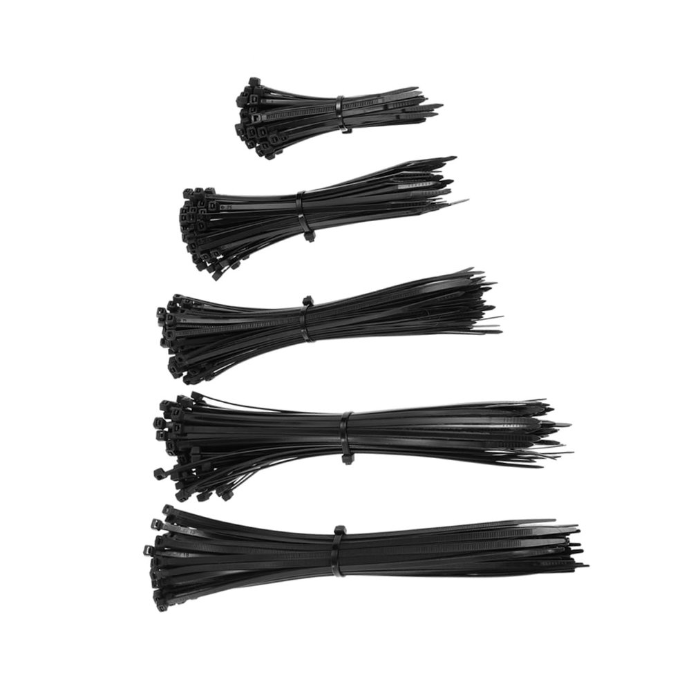 700pcs Self-locking Zip Ties for Nylon Straps High Toughness Weather Resistant for Home Office and Electronics Organization