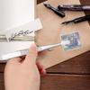 minkissy 2pcs Precision Stainless Steel Non- Tweezers for Crafting for Picking Stamps Beads Delicate Objects Lightweight Compact Design for Easy Portability view 3