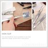 minkissy 2pcs Precision Stainless Steel Non- Tweezers for Crafting for Picking Stamps Beads Delicate Objects Lightweight Compact Design for Easy Portability view 4