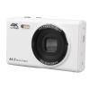 4K Digital Camera, 44MP 6X Digital Zoom Autofocus Anti Shake Vlogging Camera, 2.4 Inch Screen Pocket Compact Travel Camera, for Teens Adult Beginner Kids (-2214230160412) view 1