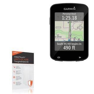 BoxWave Screen Protector Compatible with Garmin Edge 820 - ClearTouch Anti-Glare ToughShield 9H (2-Pack), Anti-Glare 9H Tough Flexible Film Screen Protector