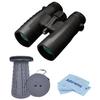 Bushnell 10x42 Trophy XLT Waterproof Roof Prism Binoculars, Black, Bundle with Portable Telescoping Stool/Chair view 1
