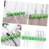 DOITOOL 1pc Caterpillar Cable Manager Power Supply Cable Green Wraping Paper Desktop Winding Machine view 3