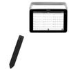 BoxWave Stylus Pouch Compatible with Edan iSE - Stylus PortaPouch, Pen Stylii Holder Carrier Portable Self-Adhesive - Jet Black view 1
