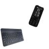 BoxWave Keyboard Compatible with Cherry Mobile B21 - SlimKeys Bluetooth Keyboard, Portable Thin with Chiclet-Style Keys - Jet Black view 1