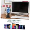 BRIGHTFUFU Freestanding Mobile Phone Holder Desk Phone Stand Flowarmth Holder for Tablets Wall Mount Multi-Angle view 4