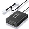 FitDVR Dash Cam Power Adapter (12pin), Compatible with Toyota Tacoma Camry Corolla RAV4 and Lexus and More, LED Display, Built-in USB Power Source, Easy Install, Plug and Play, 5V 12V Output, D3-010 view 1