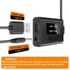 FitDVR Dash Cam Power Adapter (12pin), Compatible with Toyota Tacoma Camry Corolla RAV4 and Lexus and More, LED Display, Built-in USB Power Source, Easy Install, Plug and Play, 5V 12V Output, D3-010 view 2
