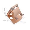 BRIGHTFUFU Honeycomb Mobile Phone Stand Aluminum Alloy Cell Phone Bracket Live Stream Holder Universal for Devices view 2