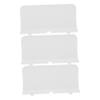 BRIGHTFUFU 3pcs Wall-Mounted Phone Holder for Phone Nail Charging Rack White Wall Mount Storage Stand view 1