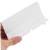 BRIGHTFUFU 3pcs Wall-Mounted Phone Holder for Phone Nail Charging Rack White Wall Mount Storage Stand view 3
