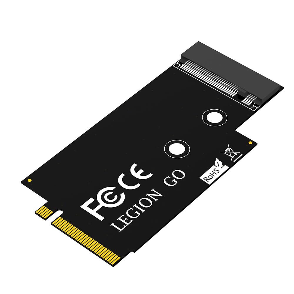 New M.2(NGFF) NVME M-Key SSD Adapter for Lenovo Legion Go Handheld Conversion 2242 to 2280 SSD Hard Drive Expansion High Capacity Board