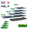 New M.2(NGFF) NVME M-Key SSD Adapter for Lenovo Legion Go Handheld Conversion 2242 to 2280 SSD Hard Drive Expansion High Capacity Board view 4