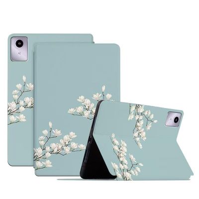 DirectNine Basics Compatible with/Replacement for Lenovo Tab M11 TB-330FU / Xiaoxin Pad 2024 11 Inch TB-331FC PU Leather Flip Stand Magnetic Wallet Cute Painting Case LSFHPB (4)