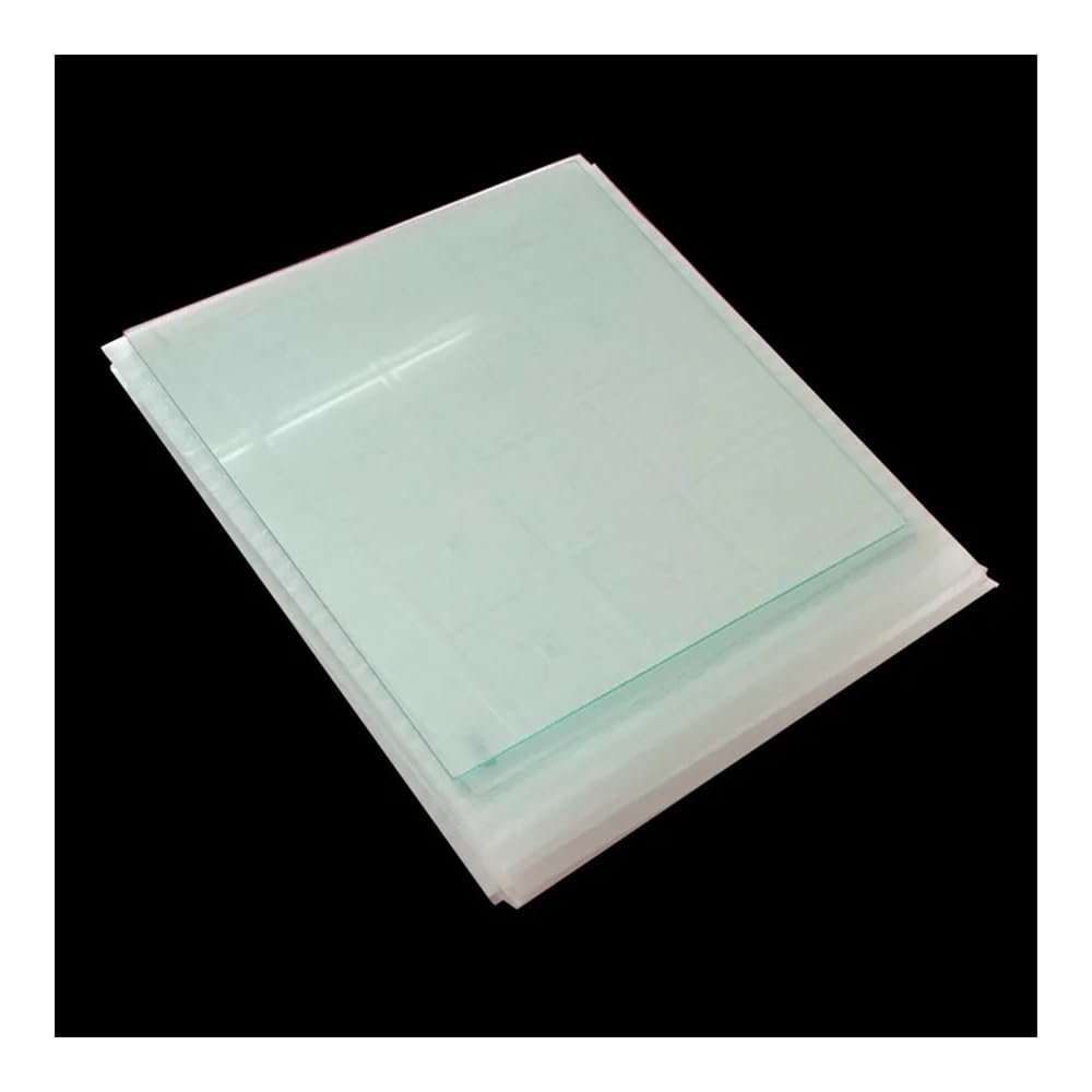 JOEBO Microscope Kit 13x15 20x25 30x30cm Teleprompter Glass Imported 2mm Spectroscope Ultra-Thin Film Transparent Glass Without Ghosting Microscope Lens Adapters (Size : 20x25cm, Color : 2mm)