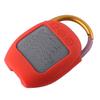 NSHOLSTAME Silicone Cover Case Compatible with JBL Clip 4 Portable Bluetooth Wireless SpeakerProtective Travel Case for JBL Clip 4 (red) view 2