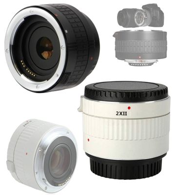 2X HD Optical Converter for Tamron 70-210mm f/4 Di VC USD Lens for Canon EF =140=420 (Important: Black Or White Depending On Availability)
