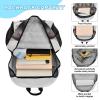 ALAZA Wolf Boho Dreamcatcher Backpack and Lunch Bag Set Back Pack Bookbag Cooler Case Kits view 4