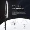 NEEWER Professional Ring Light with Stand and Phone Holder, Diffuser Included, 18 inch Ultra Thin, 45W 2900K-7000K TLCI98, App Control, Softer Lighting for Makeup Live Stream TikTok, RP18B Pro White view 2