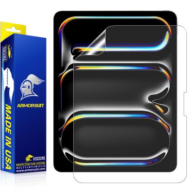 ArmorSuit 2 Pack for iPad Pro 11 Inch (2024 Release) Anti-Glare Screen Protector Max Coverage MilitaryShield Matte Film - Made in USA