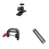 CAMVATE 1/4"-20 Ball Head with Bottom Mount + Long Cheese Plate + C-Clamp view 1