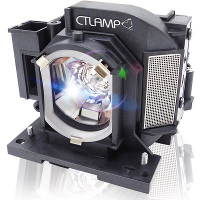 CTLAMP A+ Quality DT02081 Replacement Projector Lamp Bulb with Housing Compatible with HITACHI CP-EW3015WN CP-EW3051 CP-EW3551WN CP-EW4051WN CP-EX303 CP-EX3051WN CP-EX353 CP-EX3551WN CP-EX4551WN