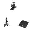 CAMVATE 1/4"-20 Ball Head with Bottom Mount + Crab clamp + Camera Cheese Mounting Plate view 1