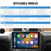 Leadfan Car Stereo Radio for Chevy Chevrolet GMC Buick with Wireless Carplay Android Auto, 10.1" IPS Touch Screen Car Radio Support GPS Navi/Bluetooth/WiFi/Mirror Link/FM/Backup Camera/SWC view 2