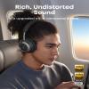 Soundcore Space One Pro, FlexiCurve Over-Ear Headphone, Adaptive Active Noise Cancelling Headphones Driven by 6 Mics, 60H Lossless Audio, Ultra-Fast Charging, Hi-Res Wireless, Comfortable Fit view 4