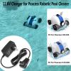 12.6V Charger for Paxcess Robotic Pool Cleaner Compatible with Paxcess HJ1103 HJ1103J Automatic Robotic Pool Vacuum Cleaner Power Adapter view 3
