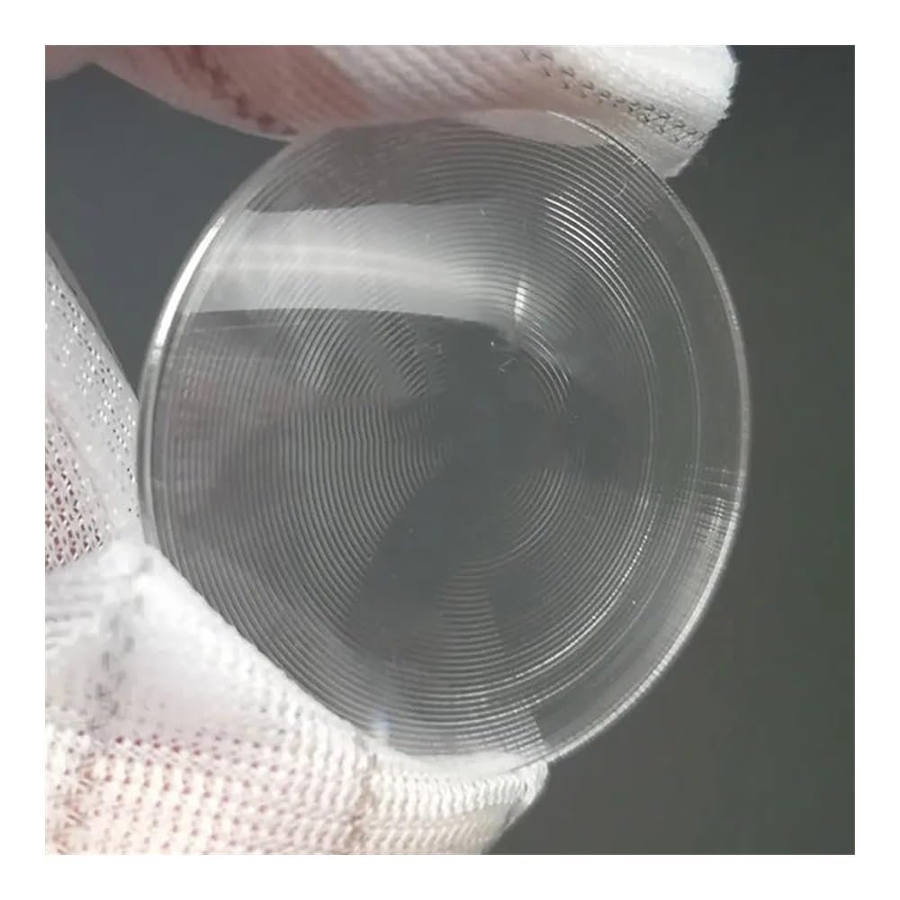 ZTBH Microscope Accessories Kit 80mm Optical Fresnel Lens Focal Length 35mm 50mm 70mm 100mm Solar Condenser Condensing Lens Microscope Slides (Color : Clear, Size : 35mm)
