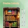 BFDHGQZC Colorful Bookshelf Clear Case for Kindle Fire HD 10 Tablet (13th Generation, 2023 Release) 10.1" Tablet Lightweight Transparent TPU Shockproof Protective Cover view 2