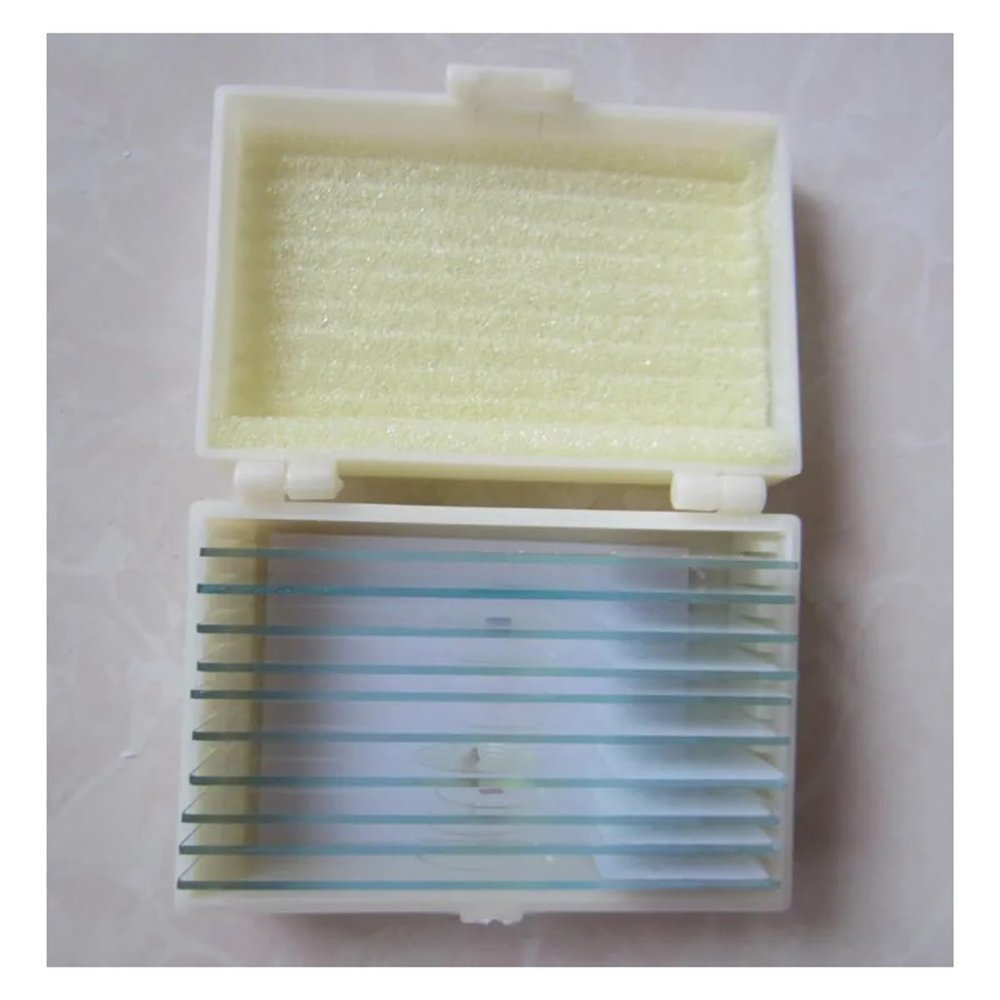 JOEBO Microscope Kit 10pcs Bio-Microscope Prepared Basic Biological Microscope Slides Microscope Lens Adapters