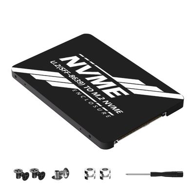 SFF-8639 U.2 to NGFF M.2 M-Key PCIe SSD Case Enclosure for SSD 750 p3600 p3700