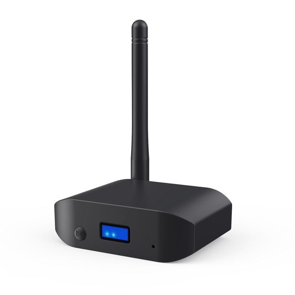 Bluetooth 5.3 Receiver for Home Stereo Adapter for HiFi Music Streaming, Wired Speakers,with AUX 3.5mm/USB-C Data Cable, Long Range,Low Latency and HD Audio