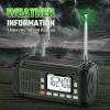 PRUNUS J-924 10000mAh/37000mWh Hand Crank Emergency Radio NOAA AM FM SW view 3