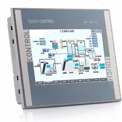 HSE7A-32MR Touch Screen PLC Programming Software 7-inch Industrial Embedded Fully Enclosed with Temperature Analog Pulse 16 Relays