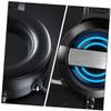 BRIGHTFUFU Gaming Headset with Microphone Stereo Surround Sound Noise Reduction RGB Led Light Comfortable Over-Ear Design for Laptop and Console Gamers view 4