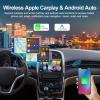 2G+64G Car Stereo for Chevrolet Chevy Malibu 2013 2014 2015 with Wireless CarPlay Android Auto 9" Touch Screen Android 13 Car Radio with GPS Navigation Bluetooth WiFi RDS FM HD Backup Camera view 3
